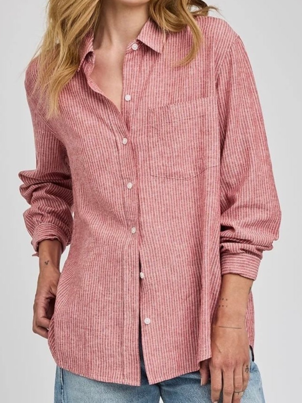 Gap Boyfriend Fit Button Down : XL